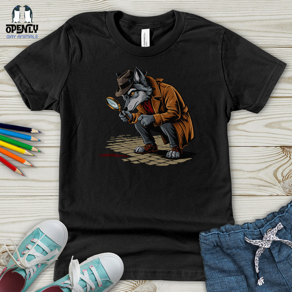 Detective Wolf Youth T-Shirt