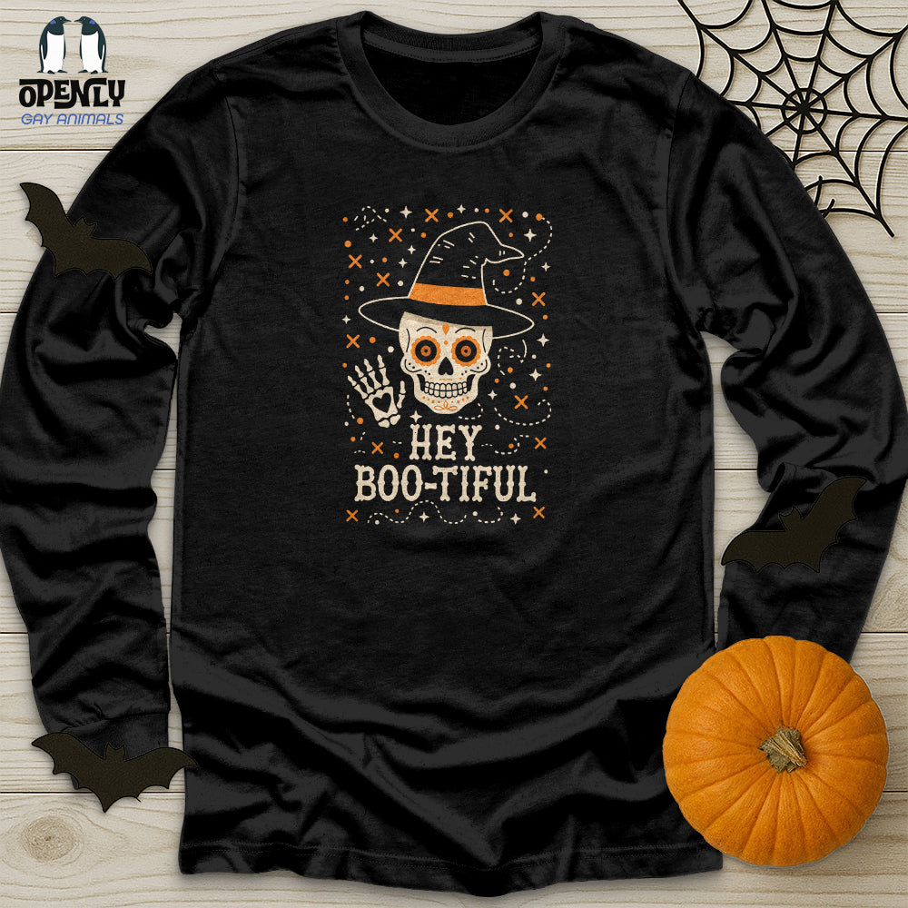 Hey Boo-tiful Unisex Long Sleeve Tee