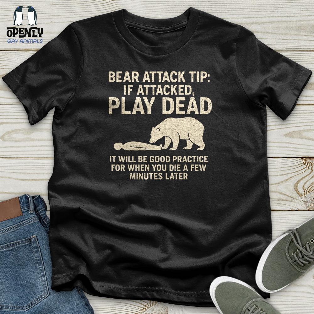 Bear Attack Tip Softstyle Tee