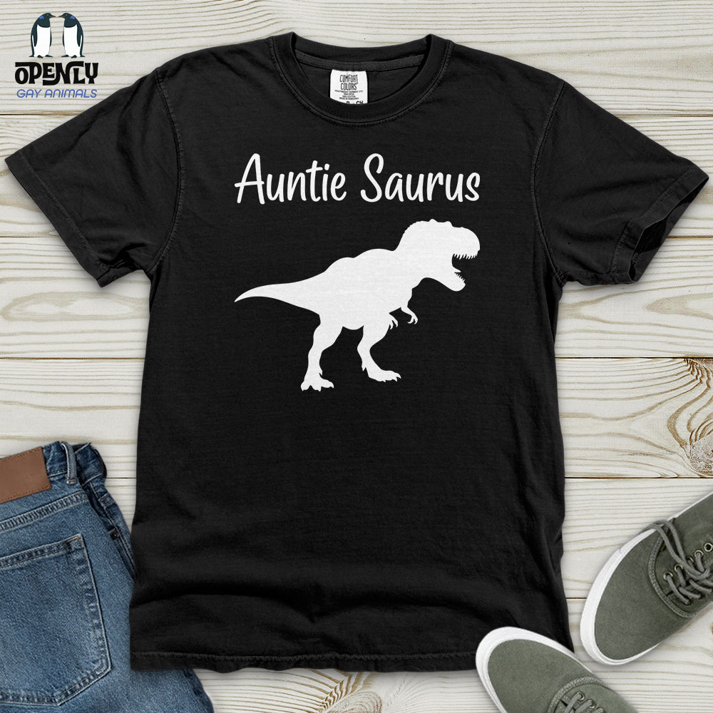Auntie Saurus Heavy Cotton Comfort Colors Tee
