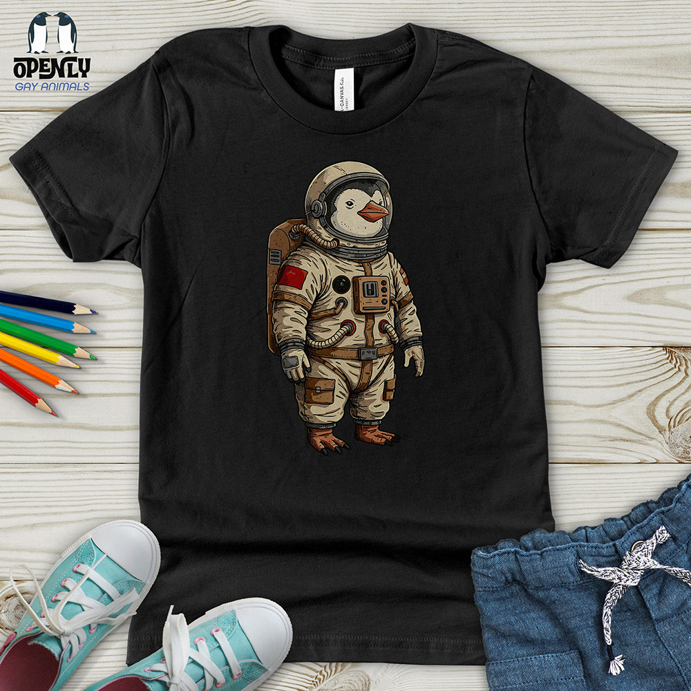 Penguin Astronaut Youth T-Shirt