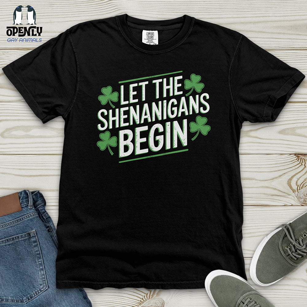 Let the Shenanigans Begin V2 Heavy Cotton Comfort Colors Tee