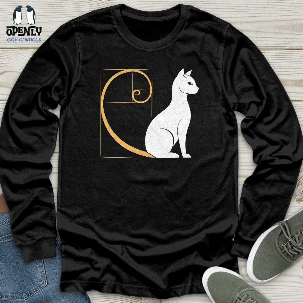 Spiral Cat Unisex Long Sleeve Tee