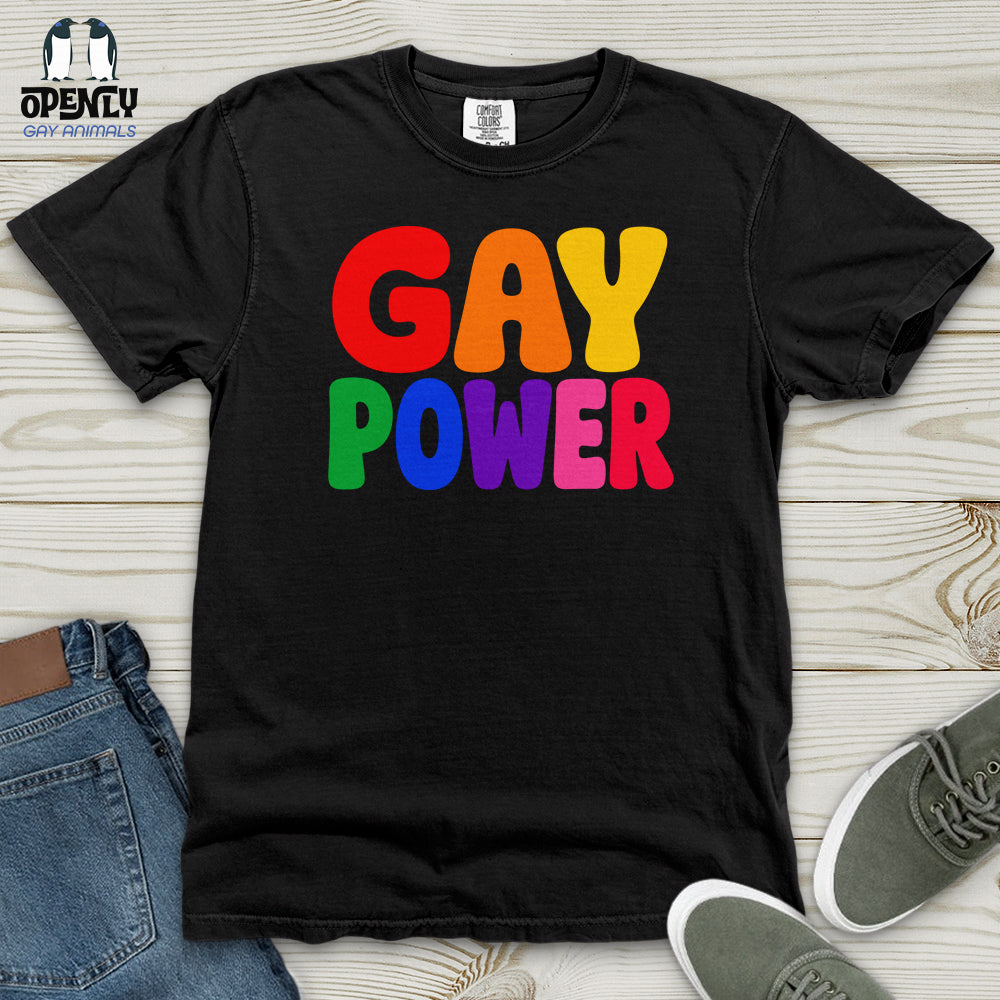 Gay Power Heavy Cotton Comfort Colors Tee