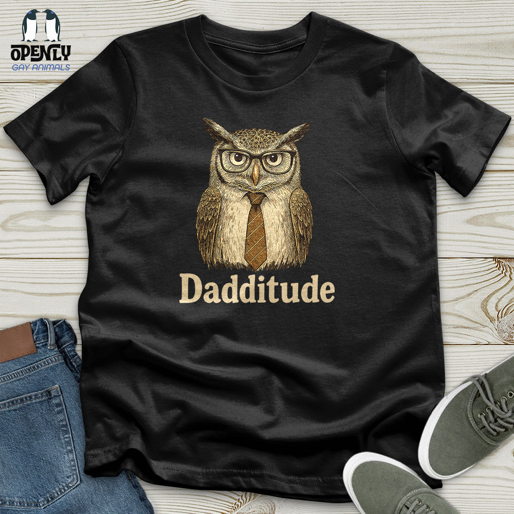 Dadditude Owl Unisex T-Shirt