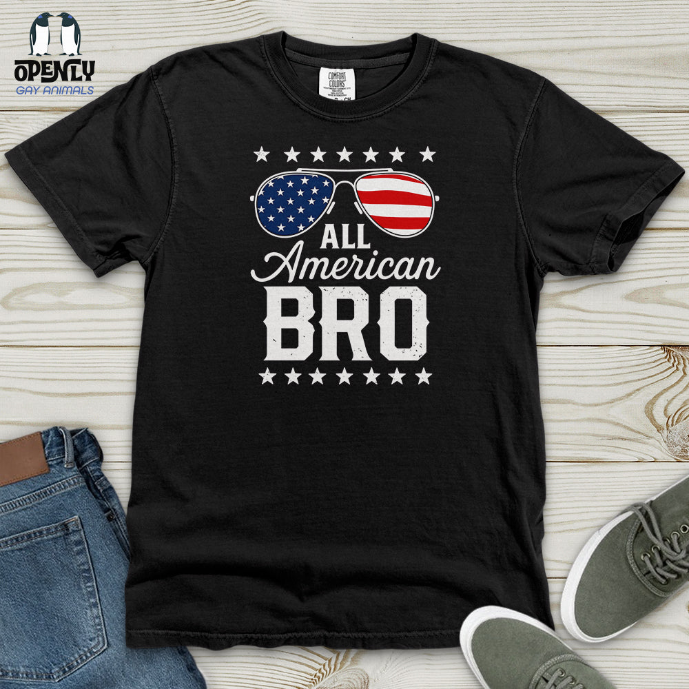 All American Bro Heavy Cotton Comfort Colors Tee