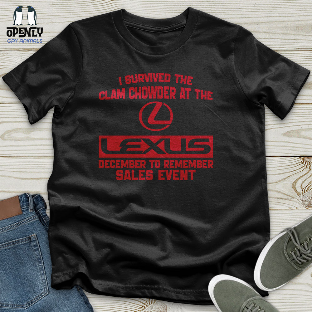I Survived the Clam Unisex T-Shirt
