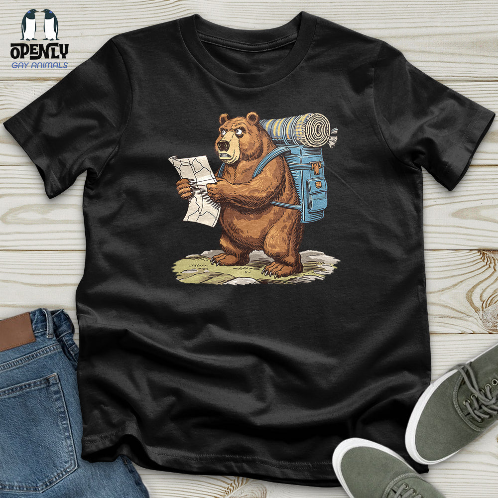 Tourist Bear Unisex t-shirt