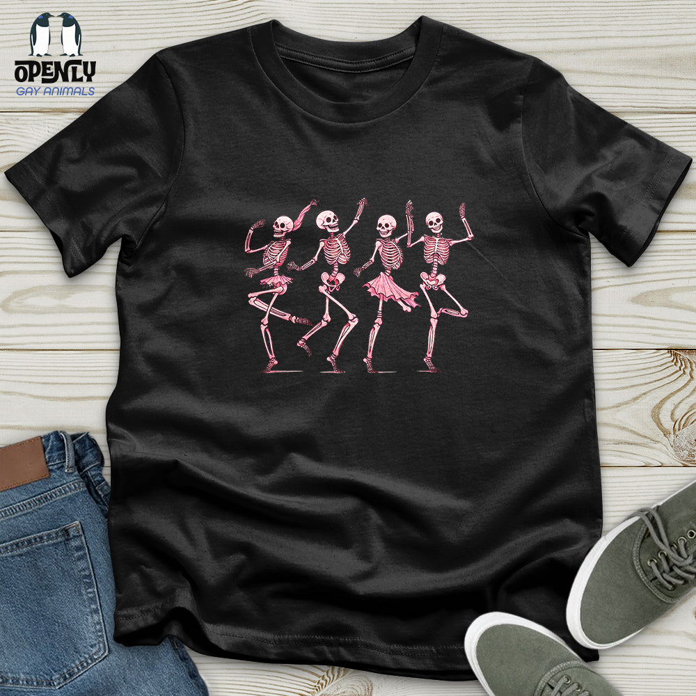 Dancing Pink Skeletons Softstyle Tee