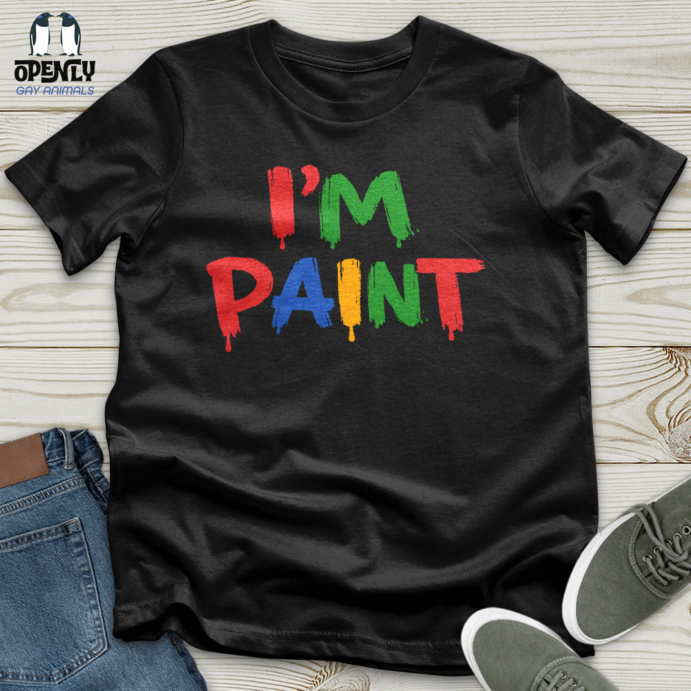I'm Paint Female Couple T-Shirt