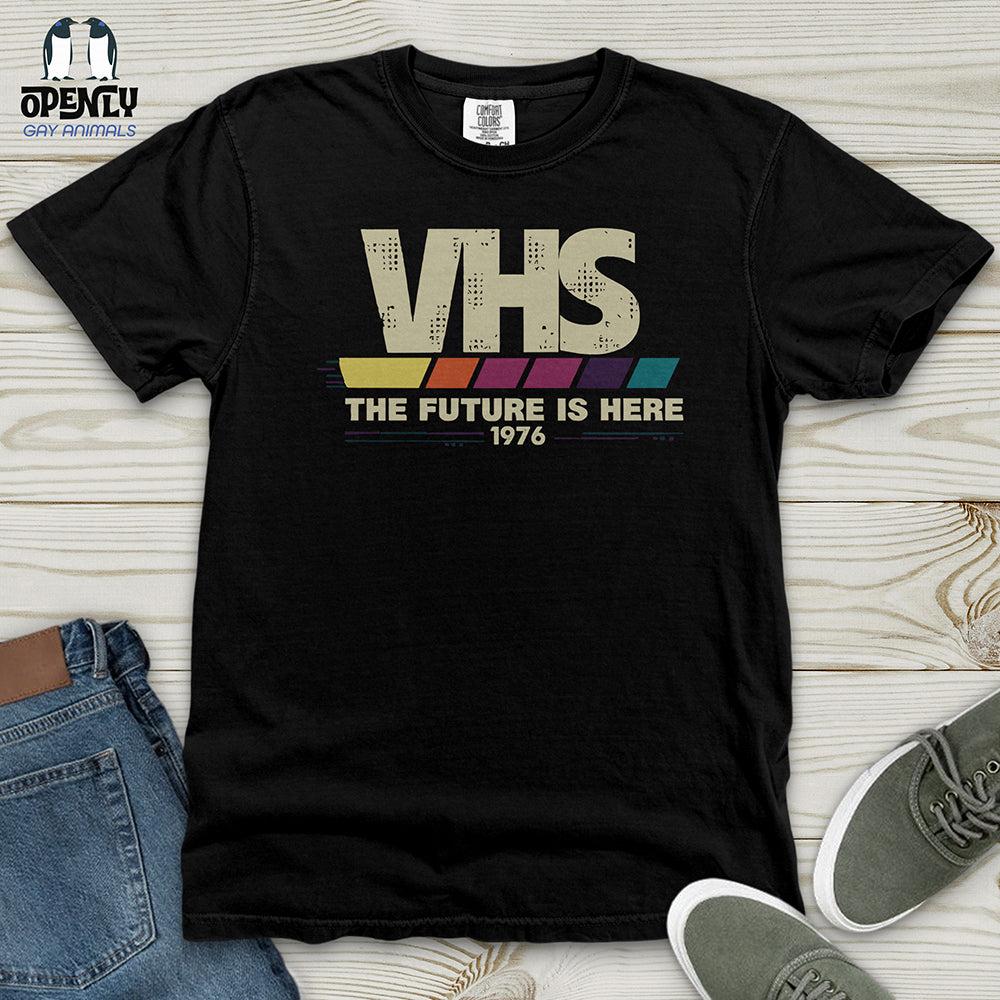 VHS the Future Is Here Heavy Cotton Comfort Colors Tee