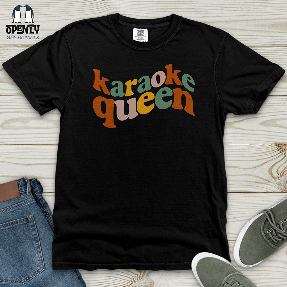 Karaoke Queen Heavy Cotton Comfort Colors Tee