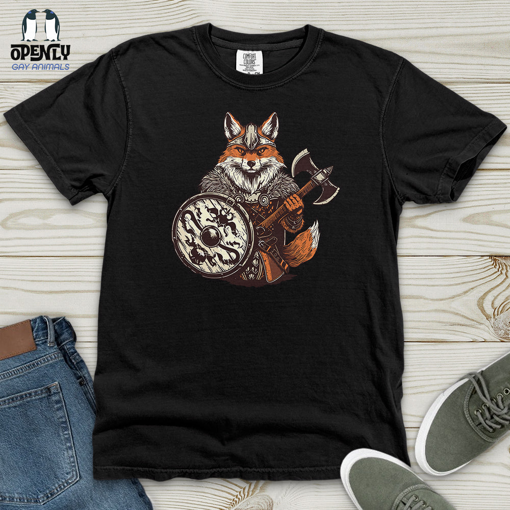 Fox Viking Courage Heavy Cotton Comfort Colors Tee