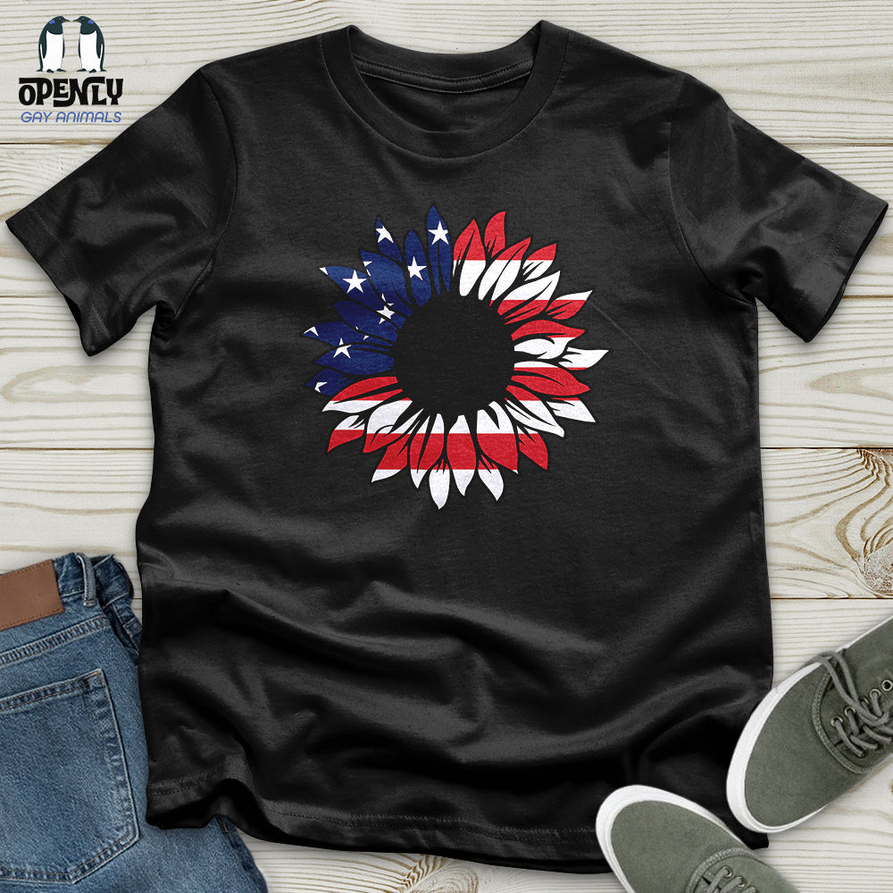 USA Sunflower Unisex T-Shirt