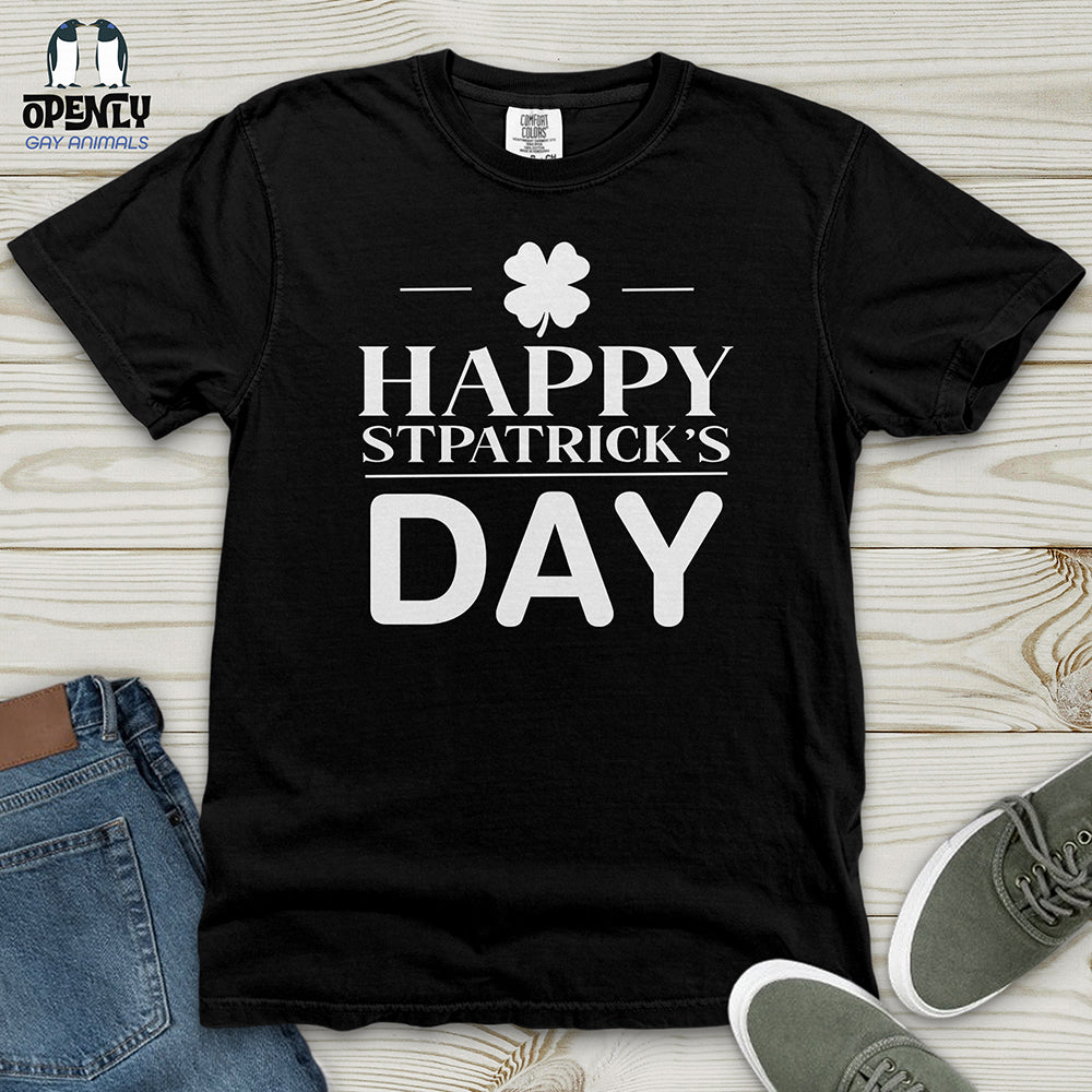 Happy Stpatrick's Day Heavy Cotton Comfort Colors Tee