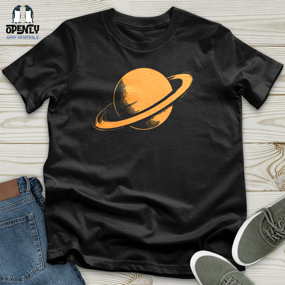 Saturn Planet With Rings Unisex T-Shirt