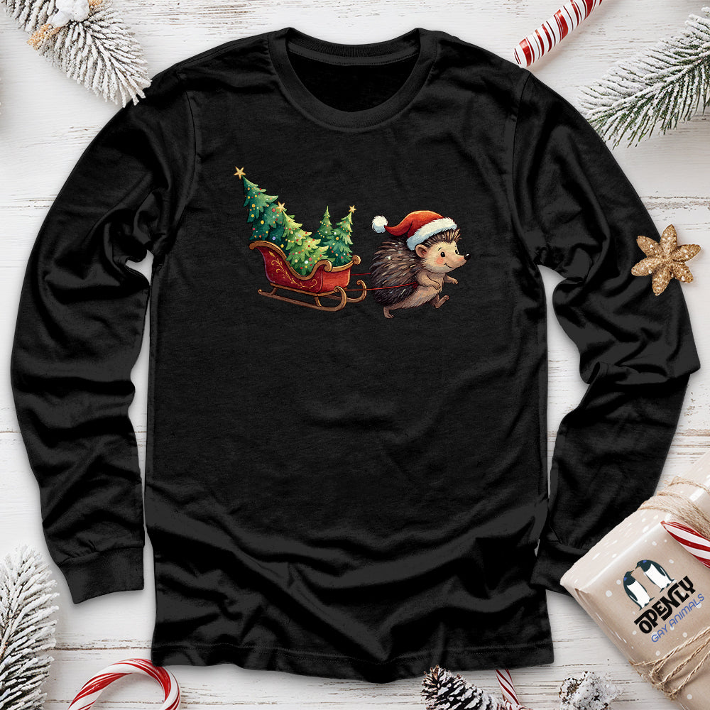 Hedgehog Unisex Long Sleeve Tee