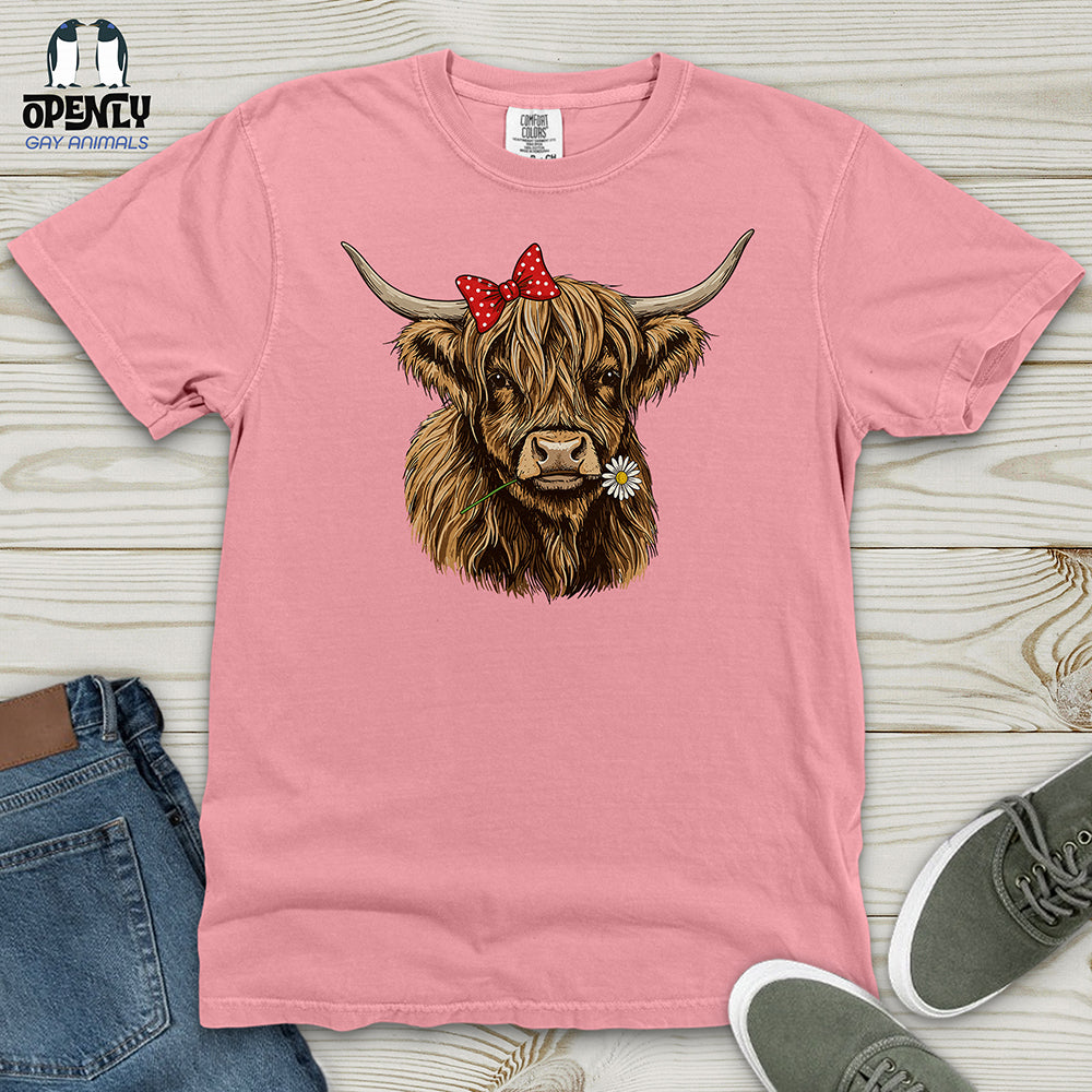 Fluffy Highlander Heavy Cotton Comfort Colors Tee