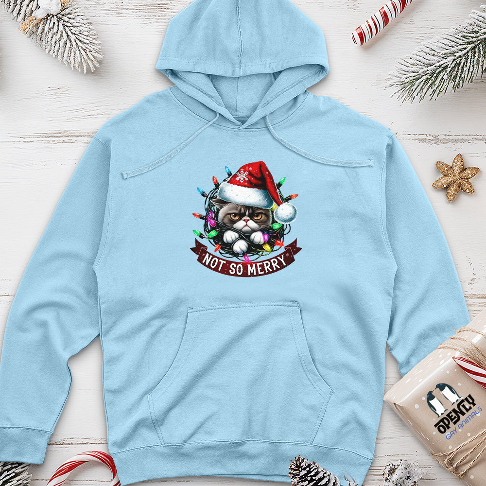 Not So Merry Unisex Midweight Hoodie