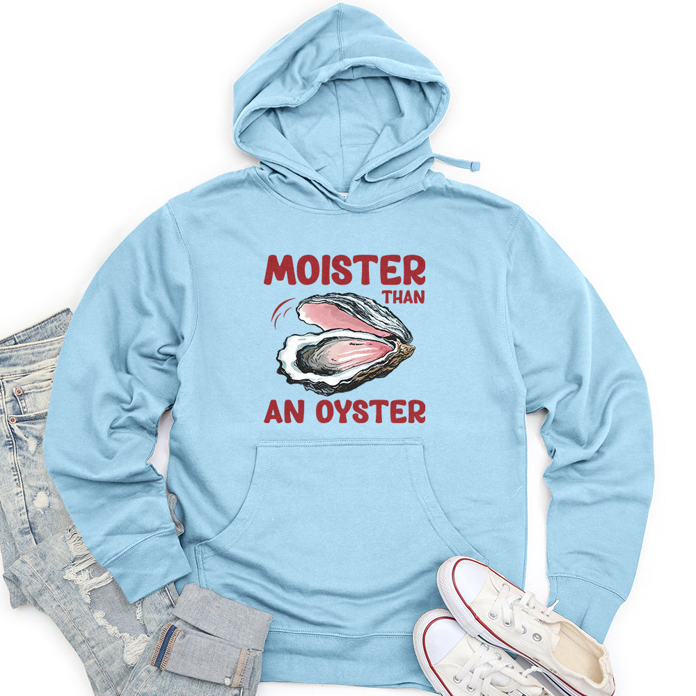 Moister Than an Oyster Unisex Midweight Hoodie