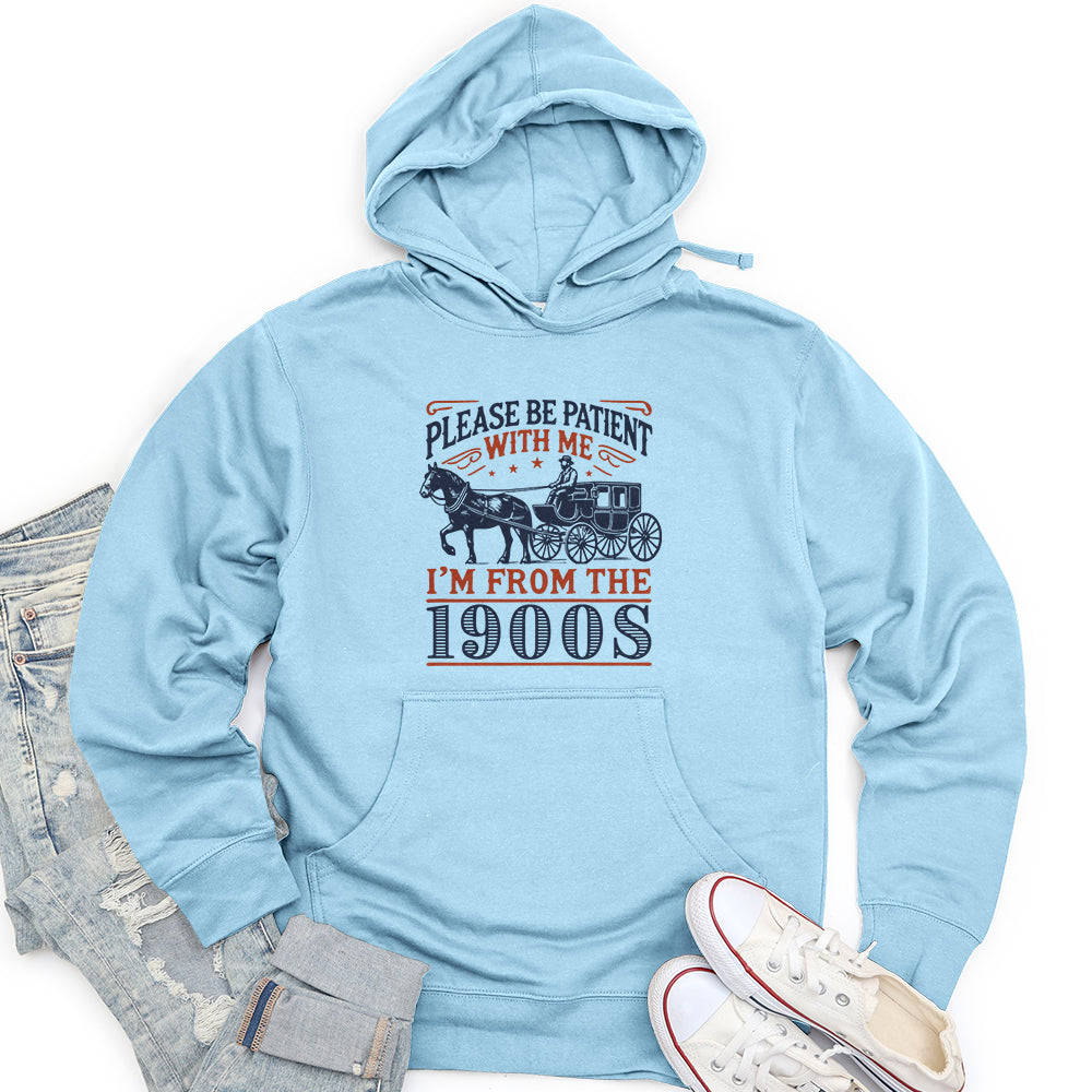Please Be Patient With Me Unisex Midweight Hoodie