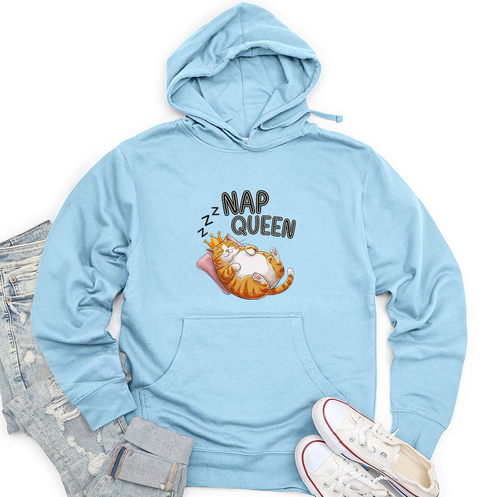 Nap Queen Unisex midweight hoodie