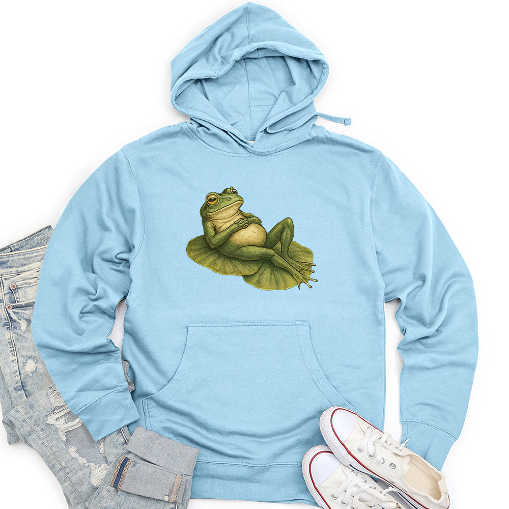 Frog Vibes Unisex midweight hoodie