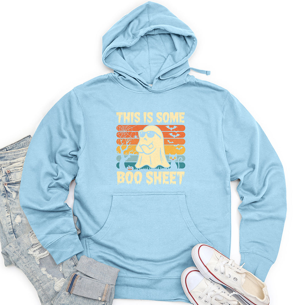 Boo Sheet Unisex Midweight Hoodie