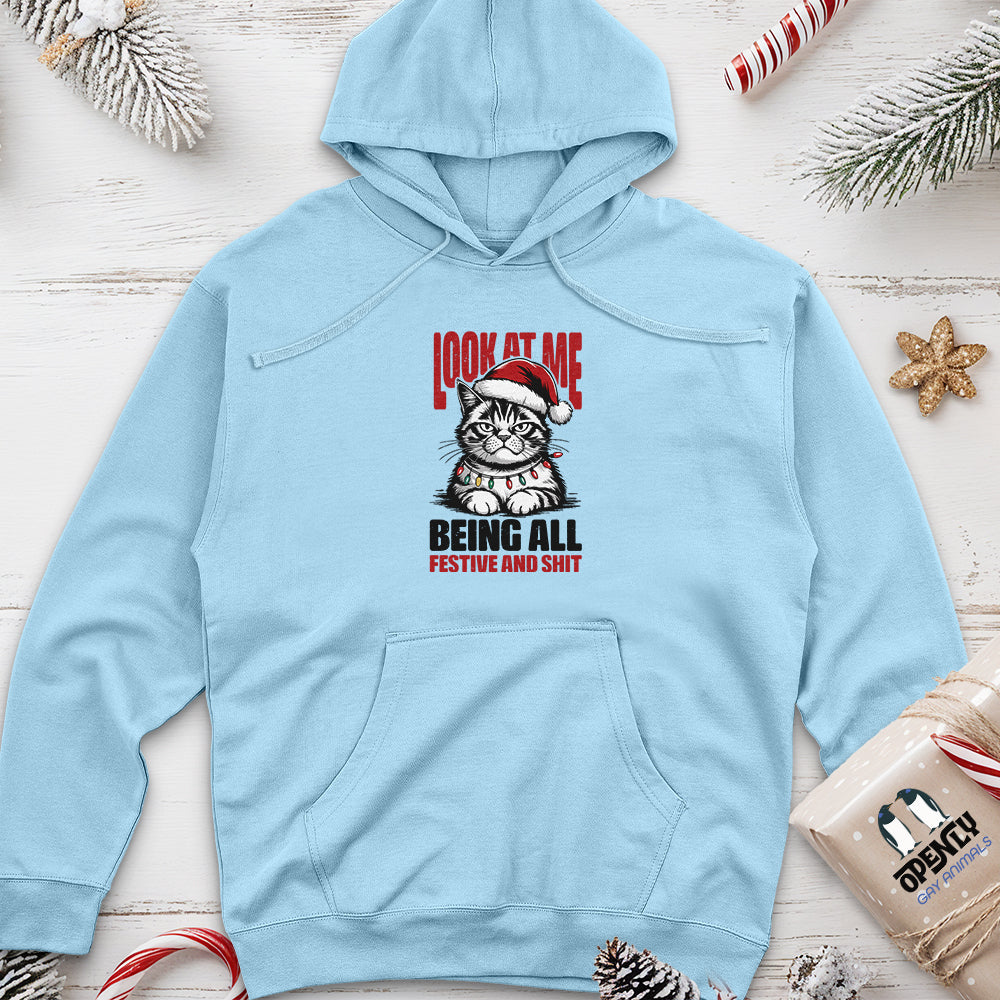 Look at Me Unisex Midweight Hoodie