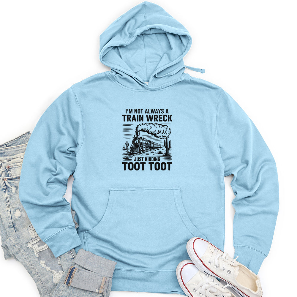 Toot Toot Express Unisex midweight hoodie