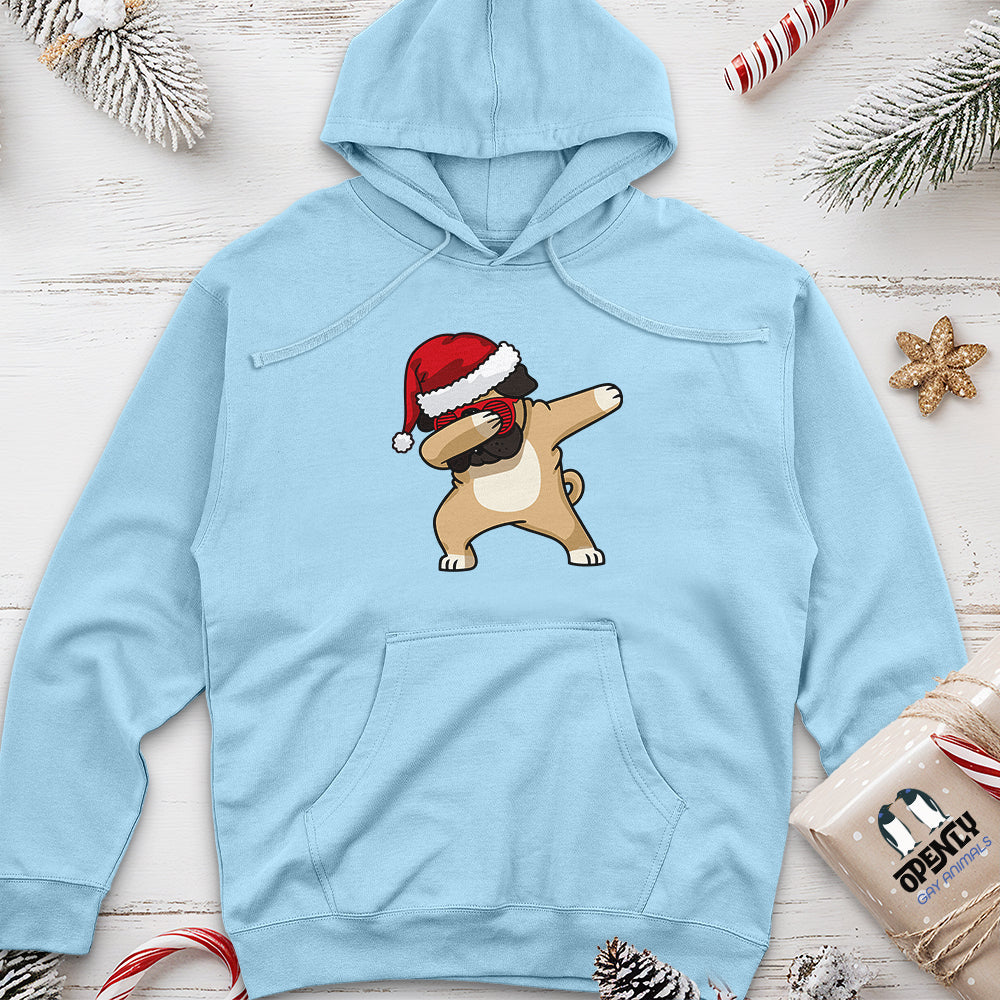 Dab Bulldog Unisex midweight hoodie