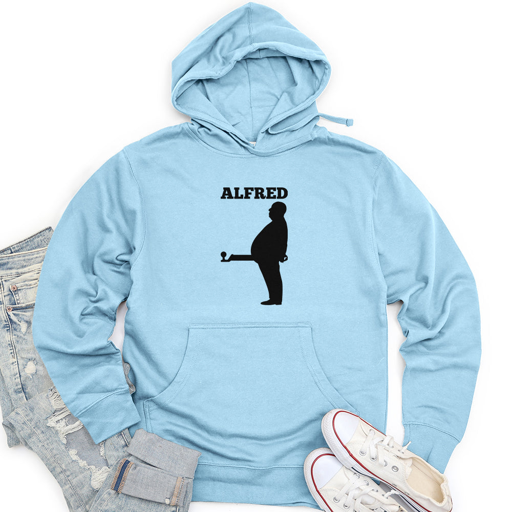 Alfred Unisex midweight hoodie