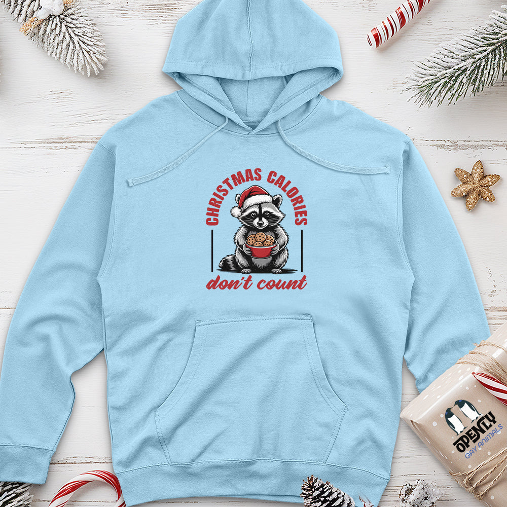 Christmas Calories Don't Count Unisex Midweight Hoodie