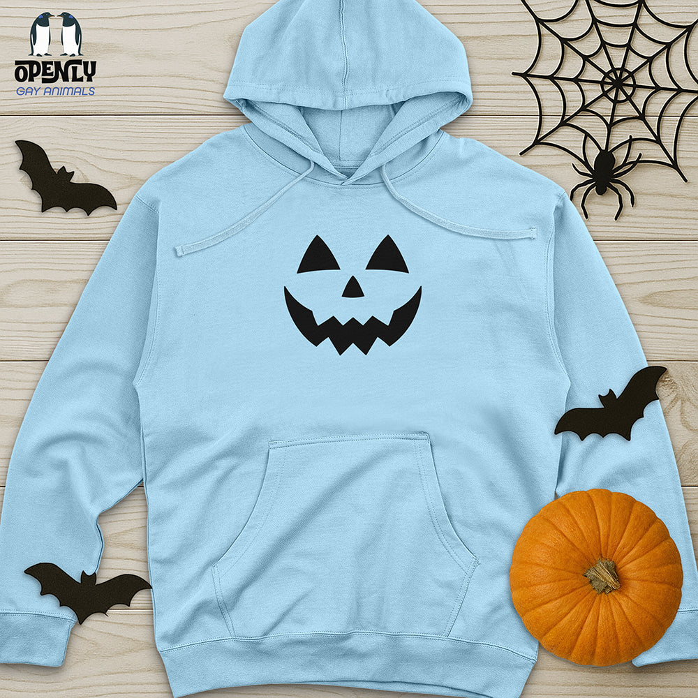 Halloween Pumpkin Shirt Unisex midweight hoodie