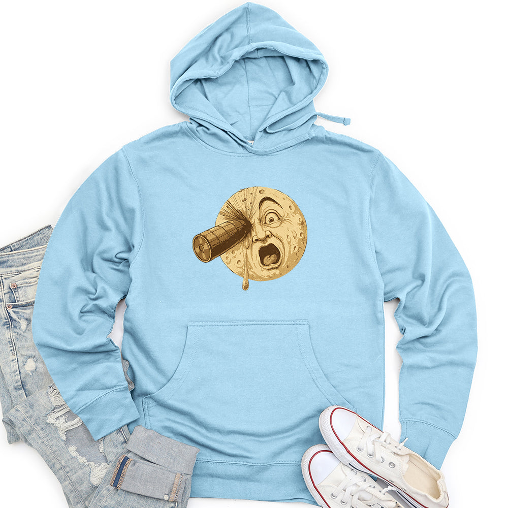 A Trip to the Moon Unisex midweight hoodie