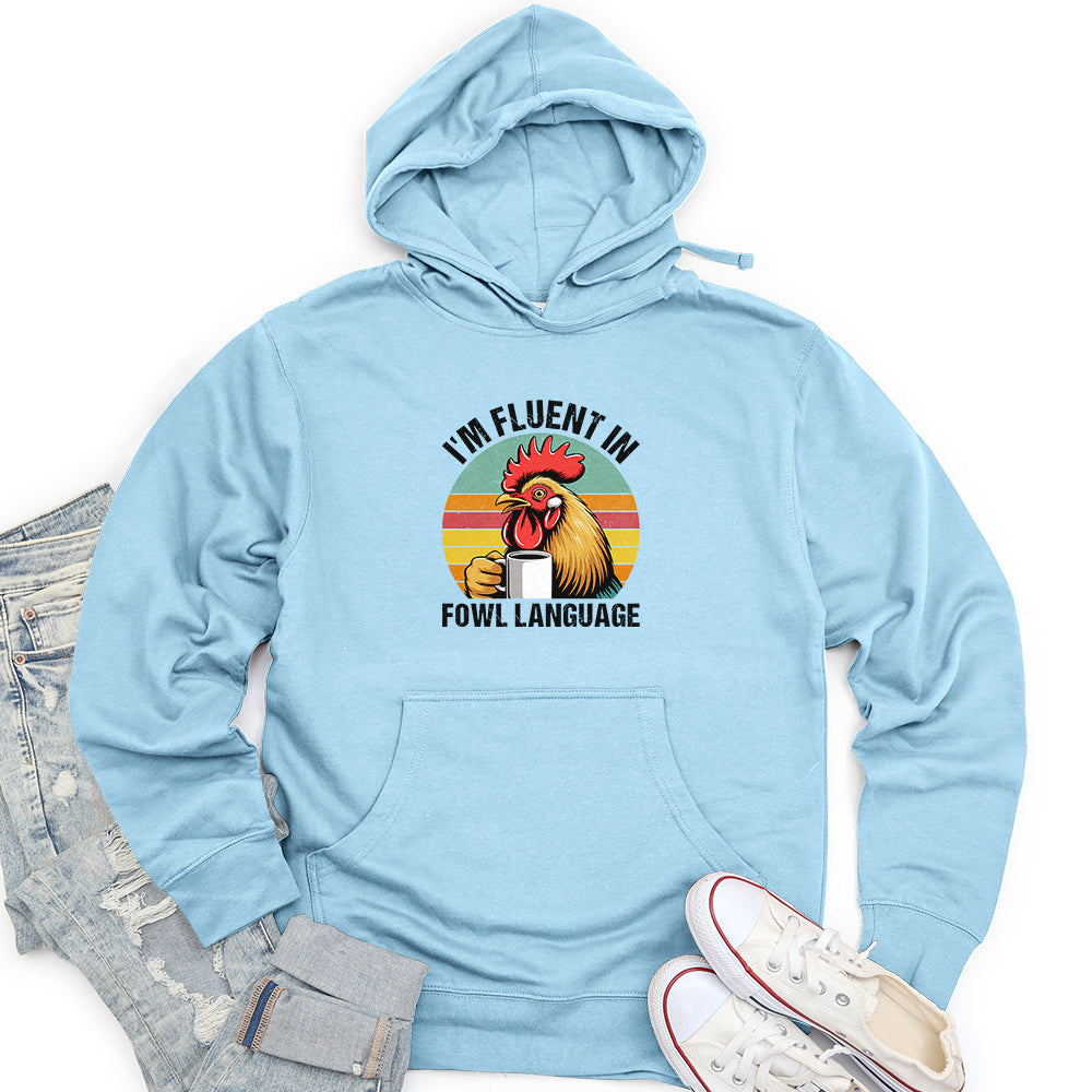 I'm Fluent In Unisex midweight hoodie