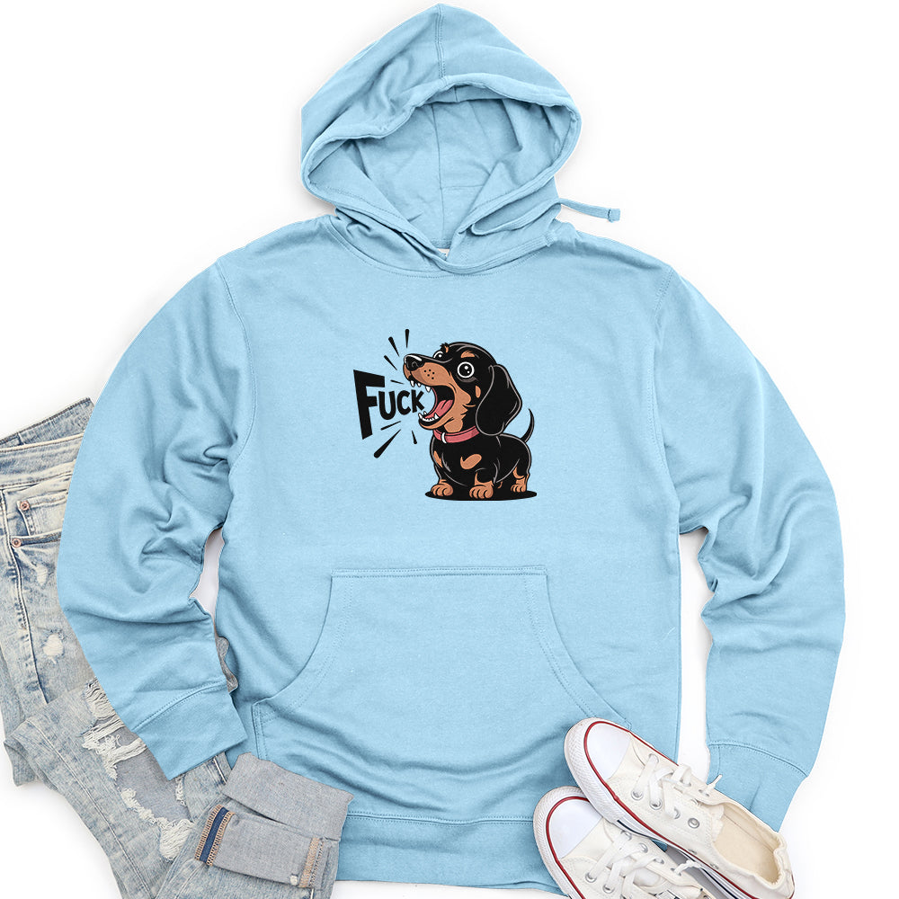 Funny Dachshund Sayings Unisex midweight hoodie