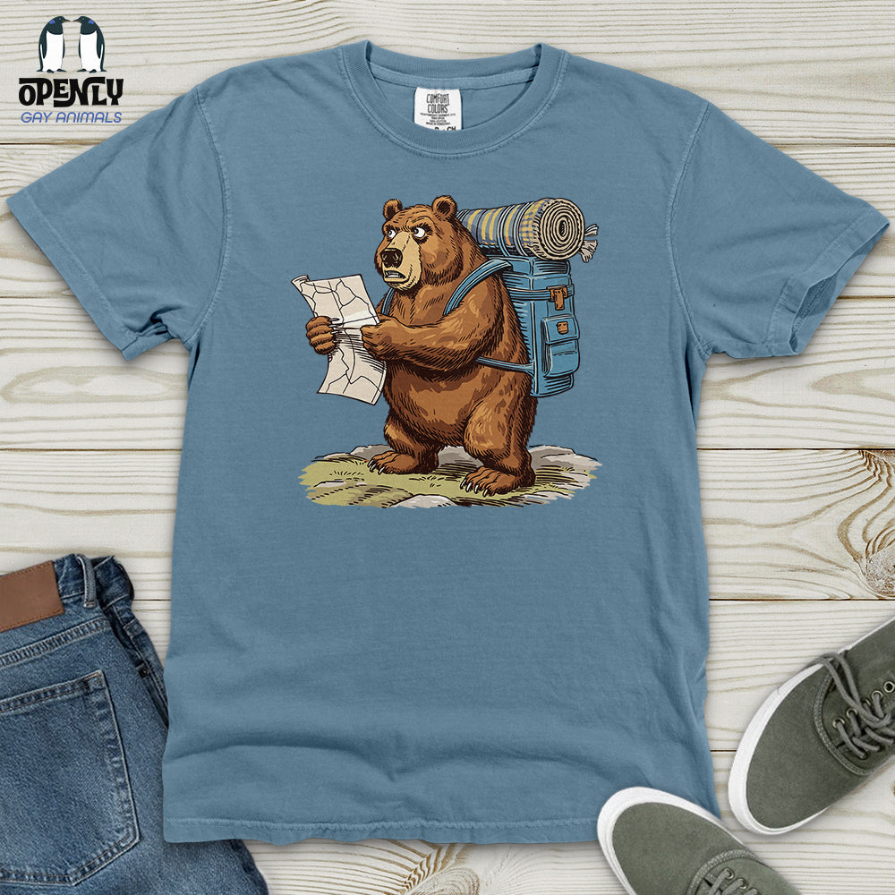 Tourist Bear Heavy Cotton Comfort Colors Tee