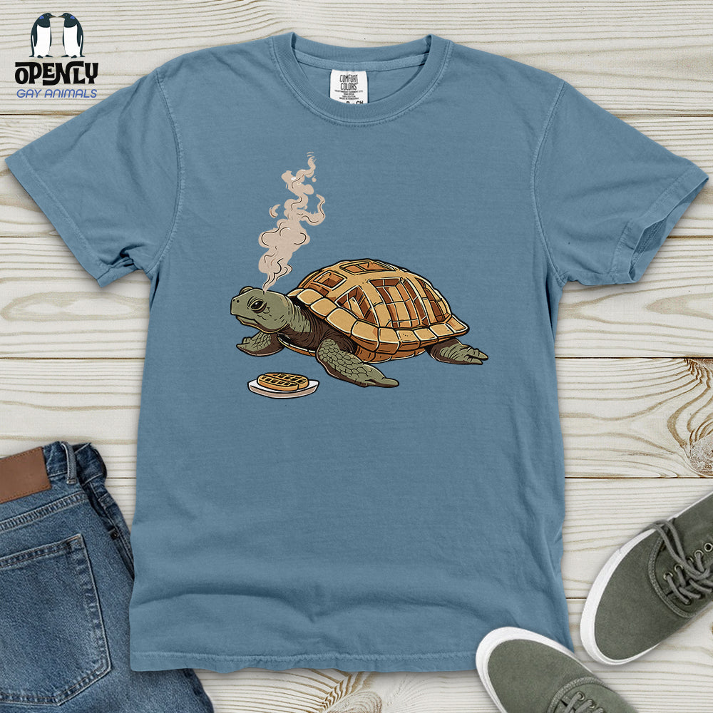 Turtle Waffle Breakfast Heavy Cotton Comfort Colors Tee