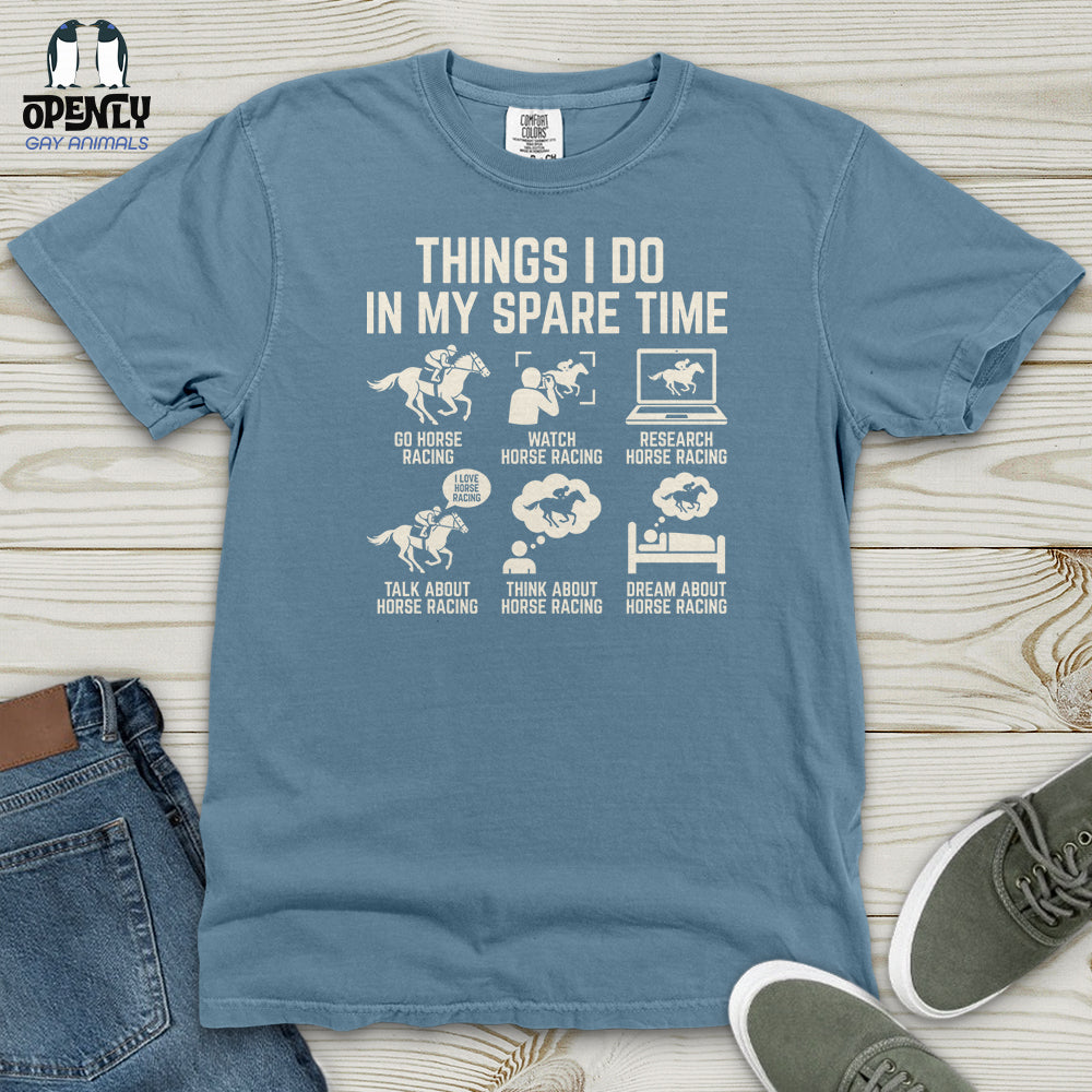 Things I Do In My Spare Time Heavy Cotton Comfort Colors Tee