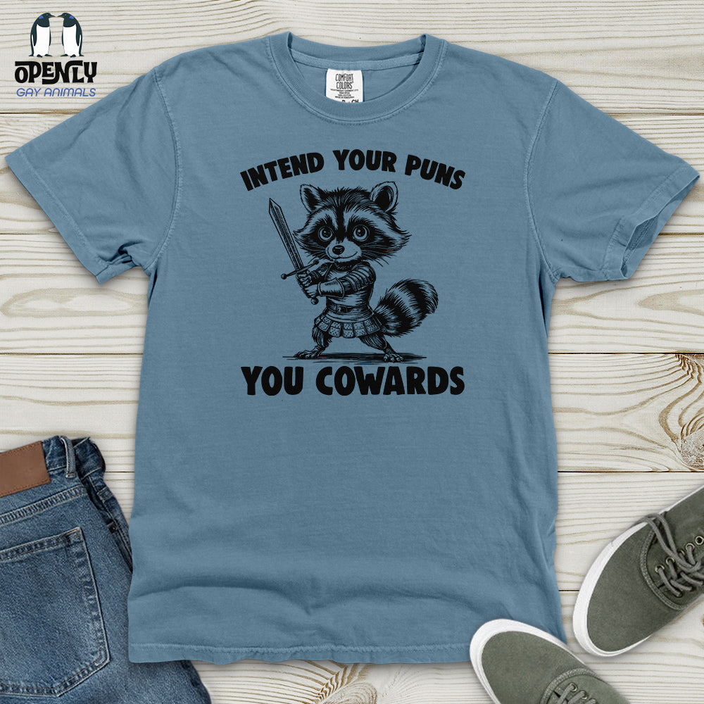 Intend Your Puns Heavy Cotton Comfort Colors Tee