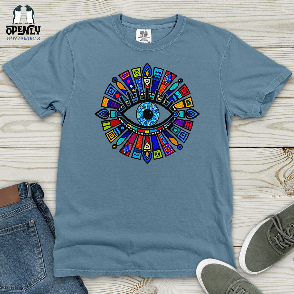 Greek Evil Eye Heavy Cotton Comfort Colors Tee