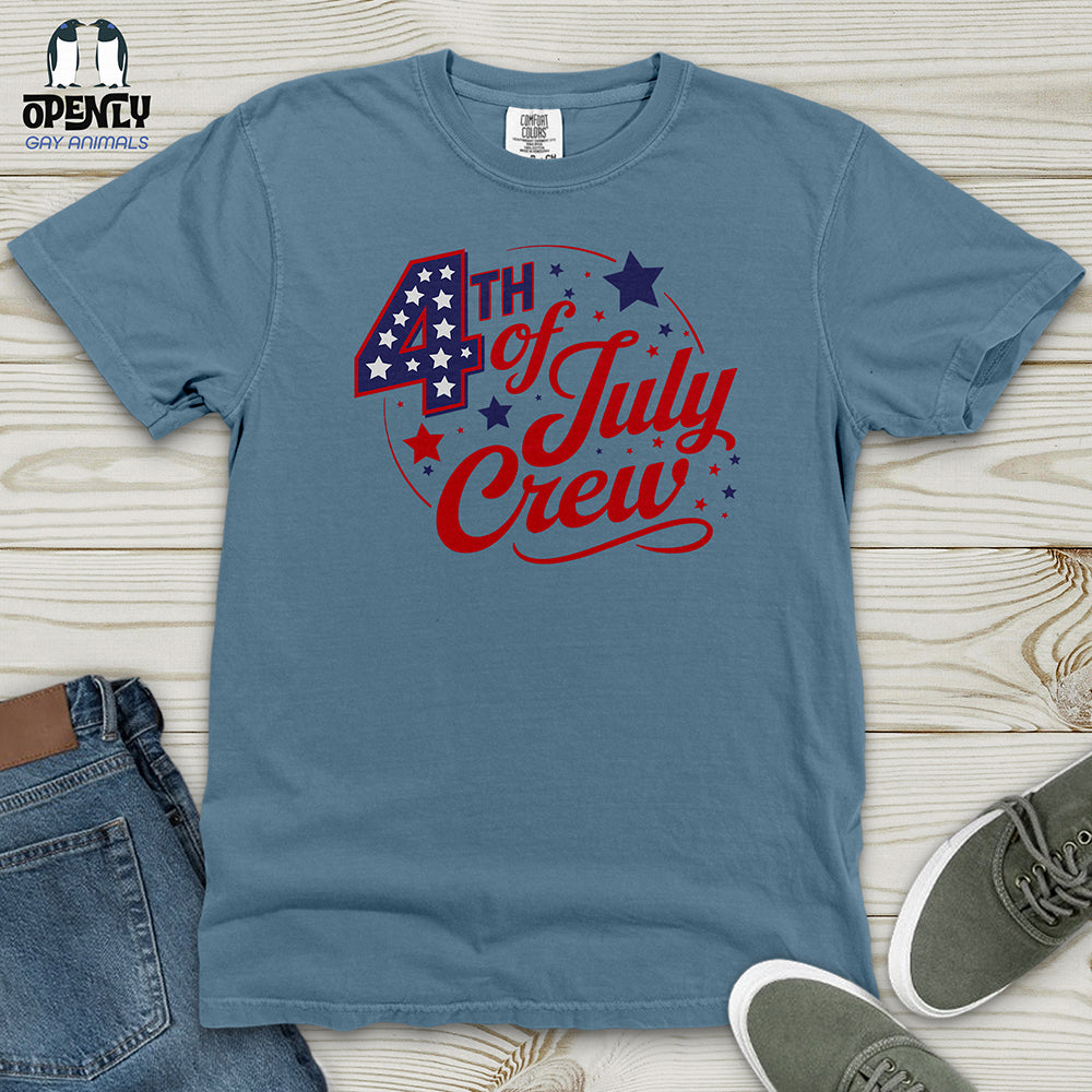 4th of July Crew Heavy Cotton Comfort Colors Tee