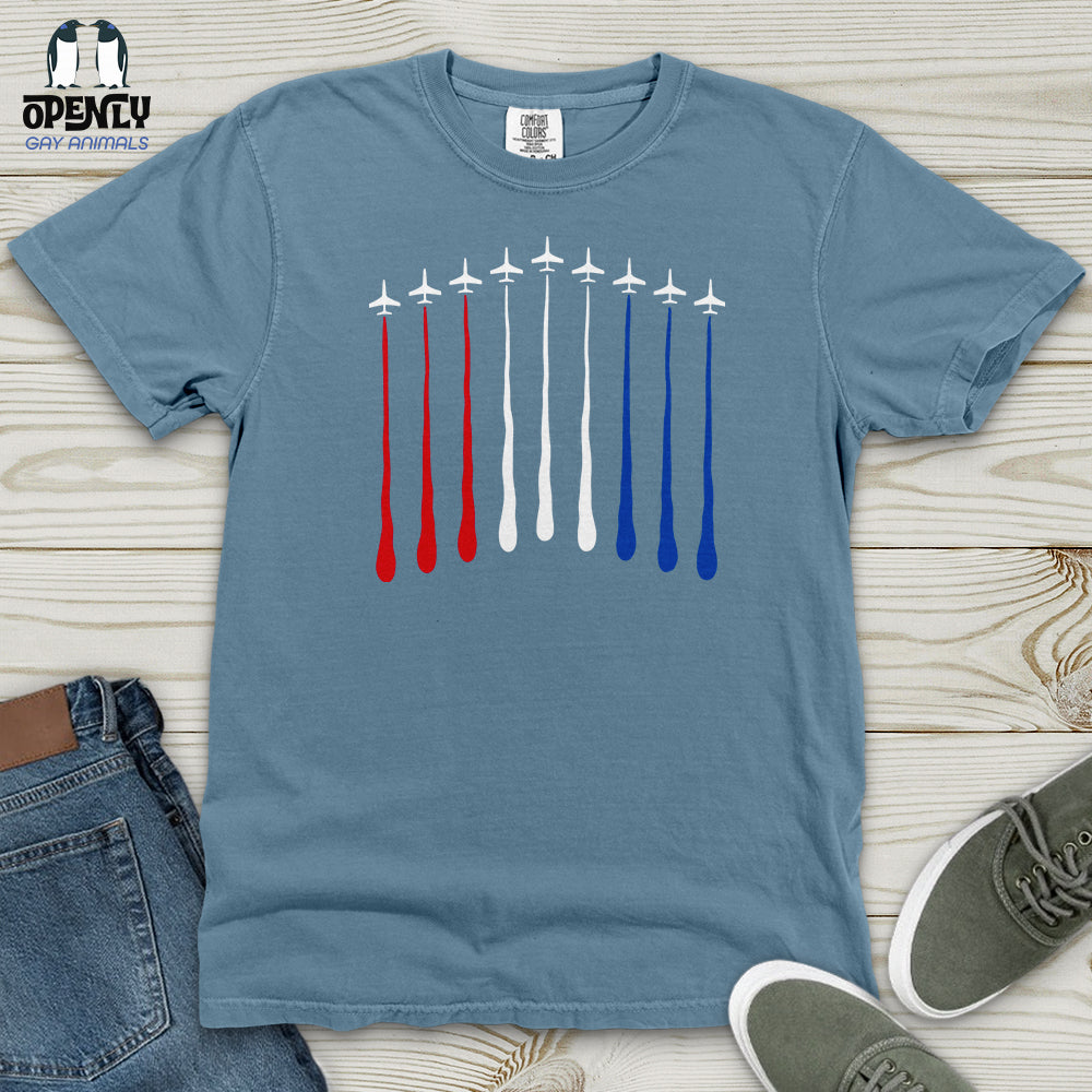 USA Air Fire Heavy Cotton Comfort Colors Tee