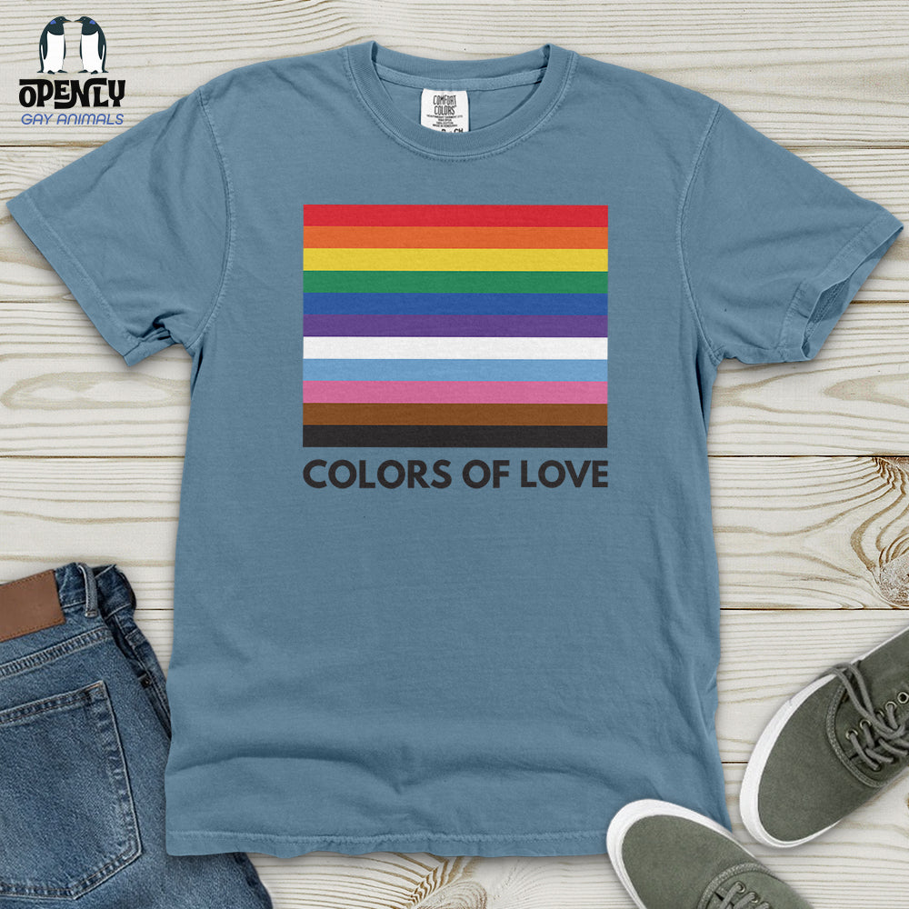 Colors of Love Heavy Cotton Comfort Colors Tee