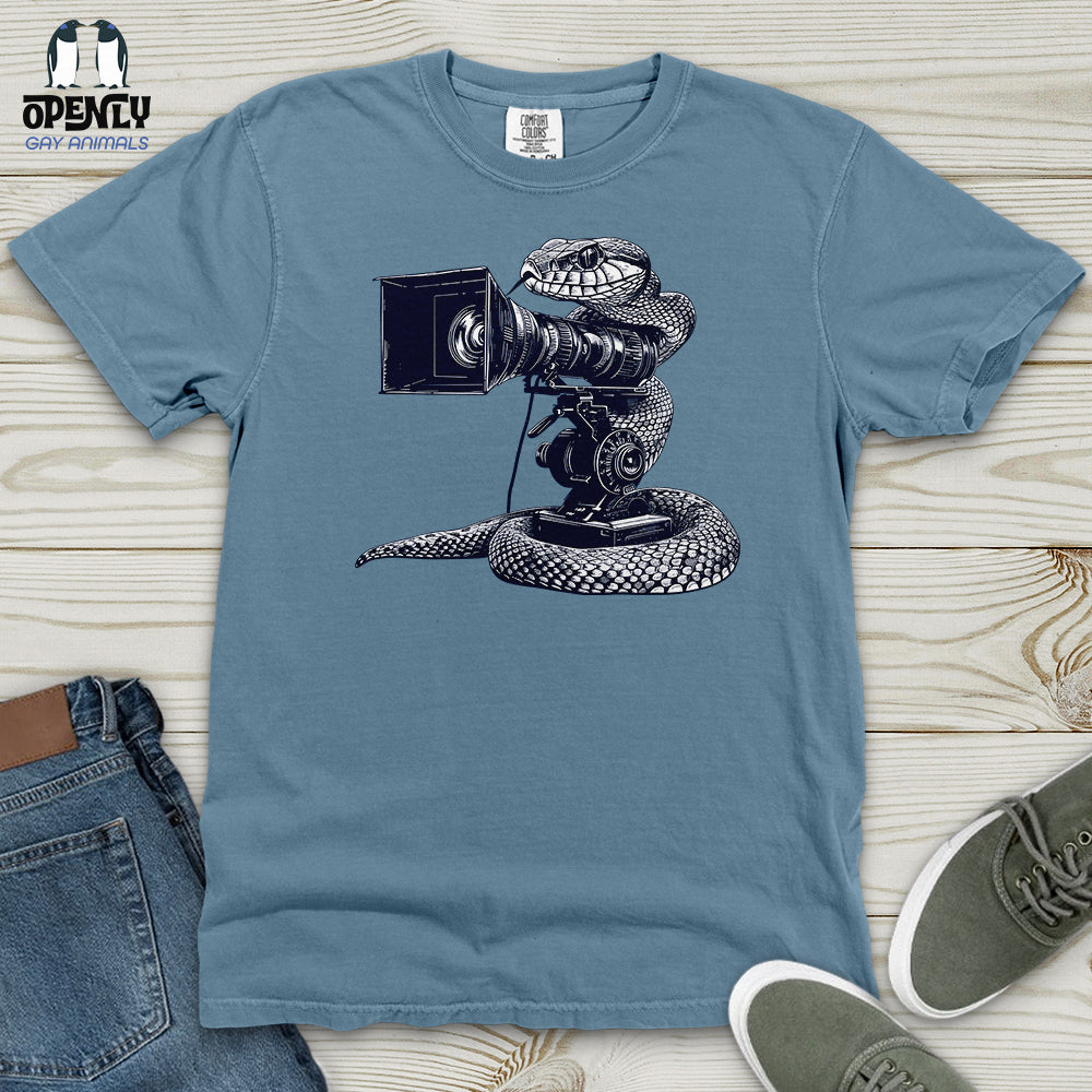 Snake Cinematic Shoot Heavy Cotton Comfort Colors Tee