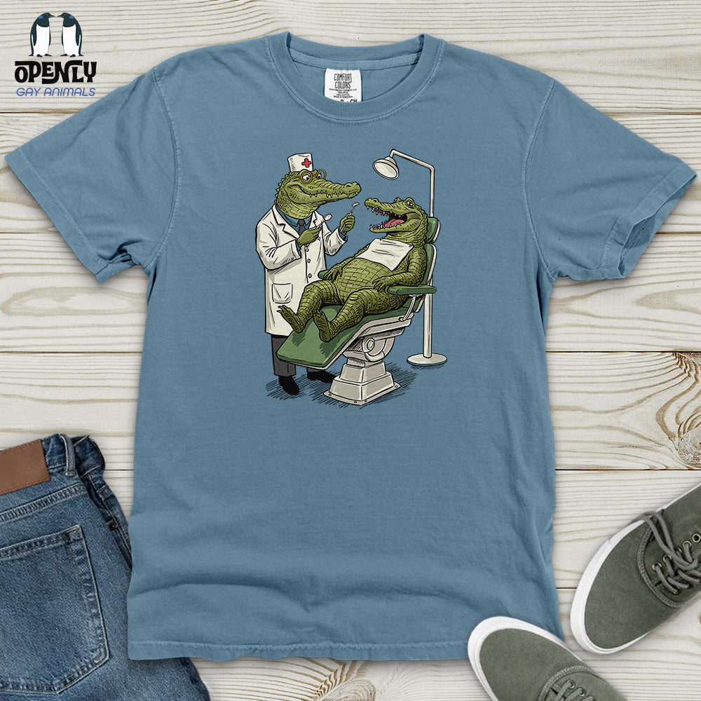 Alligator Dentist Heavy Cotton Comfort Colors Tee