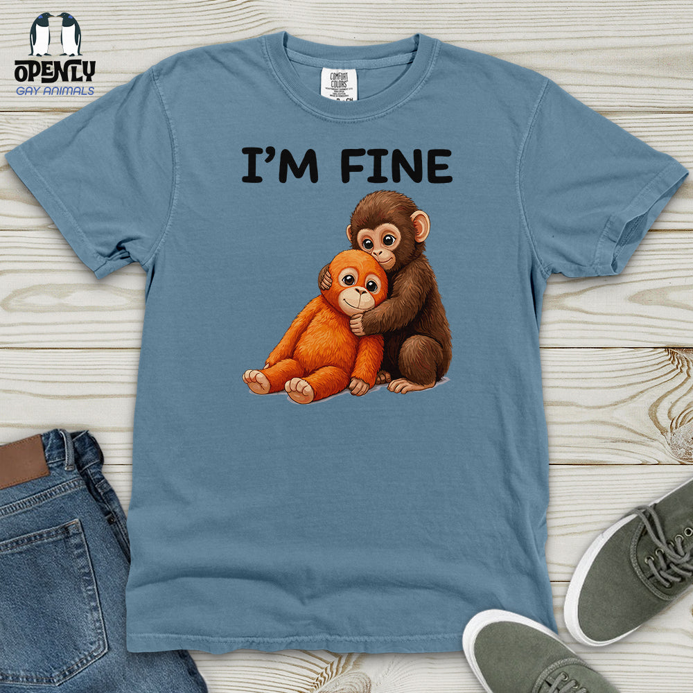 I'm Fine Heavy Cotton Comfort Colors Tee