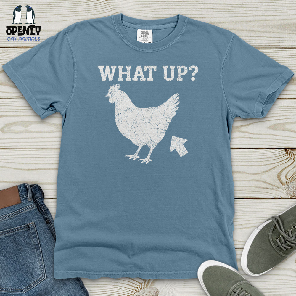 What Up Heavy Cotton Comfort Colors Tee