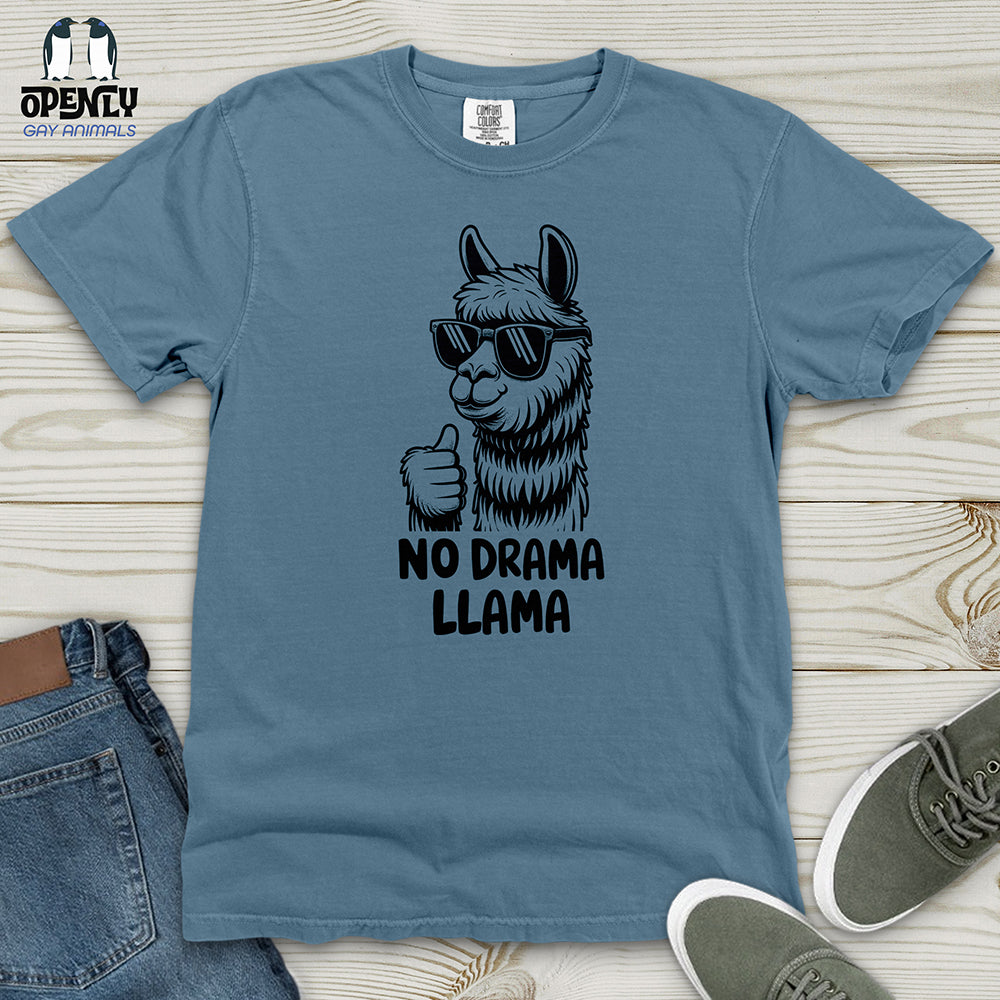 No Drama Llama Heavy Cotton Comfort Colors Tee